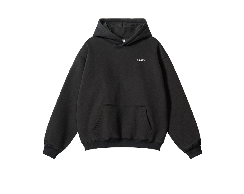 Oversize Hoodie Schwarz