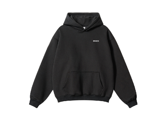 Oversize Hoodie Schwarz