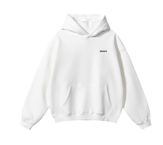 Oversize Hoodie Weiß