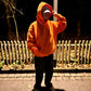Oversize Hoodie Orange