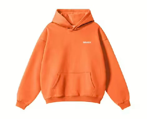 Oversize Hoodie Orange